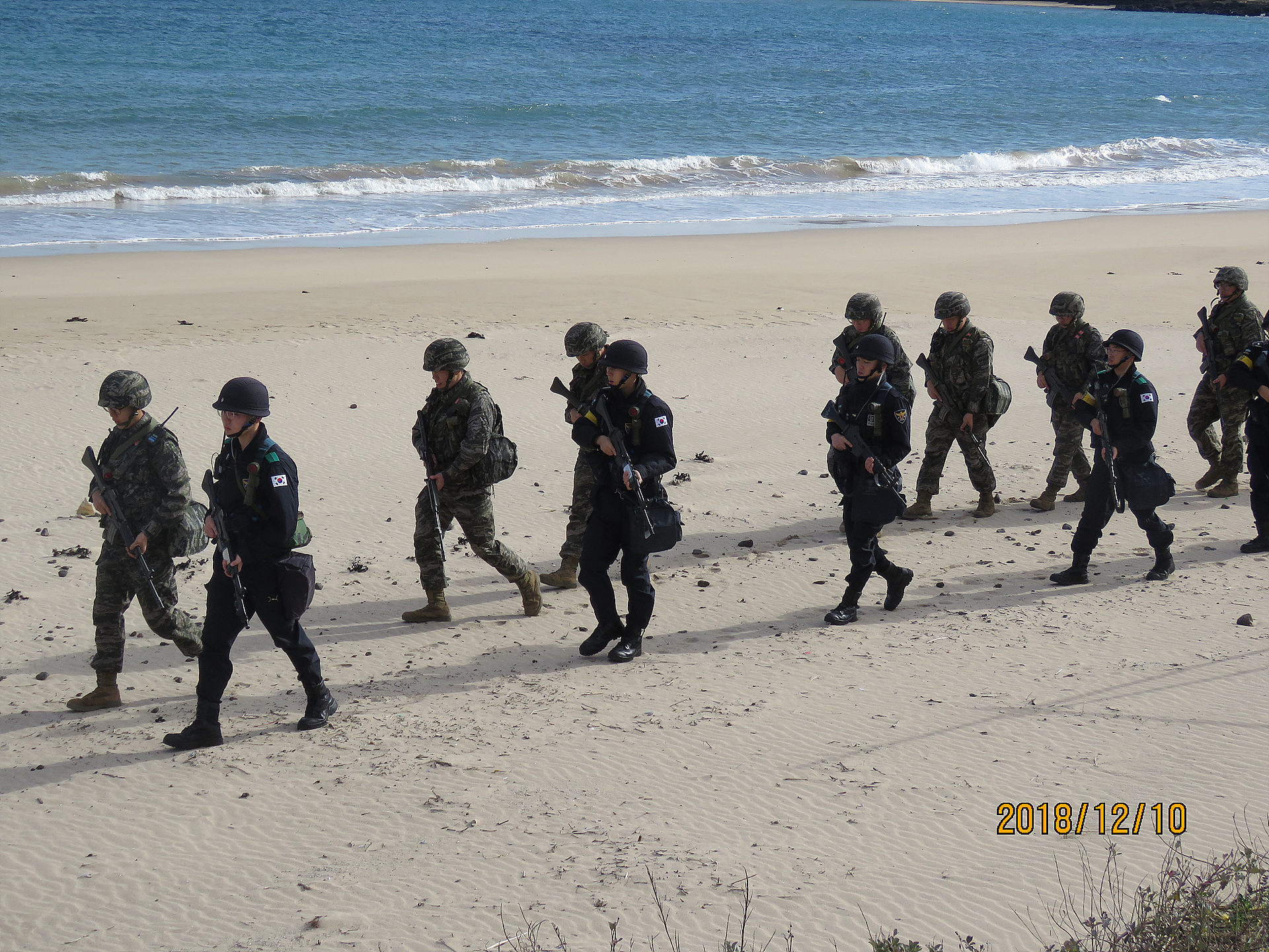 127의무경찰대 12월 2주차 군경 합동훈련